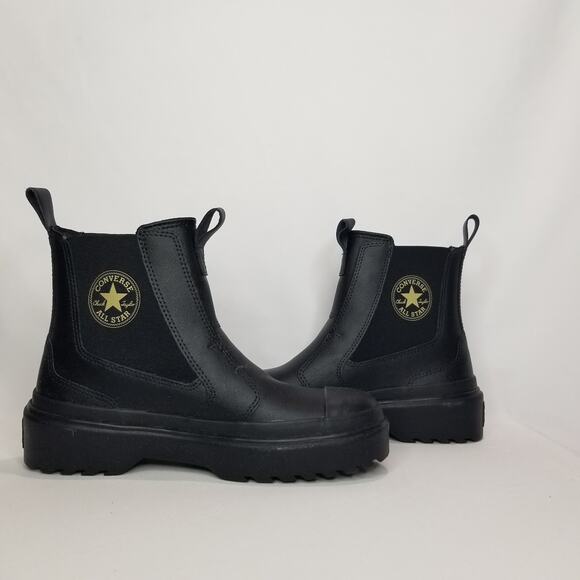 Converse CTAS Lugged Chelsea Boot Women Size 6 Black A08453C NWT - Picture 3 of 8